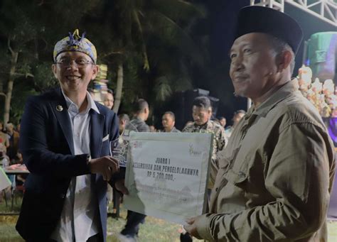 Ini Dia Juara Lomba Kampung Bersih Makin Berani Tingkat Kabupaten