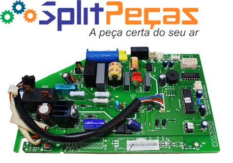 Placa Principal Da Evaporadora Midea 18 000 Btus 830222093