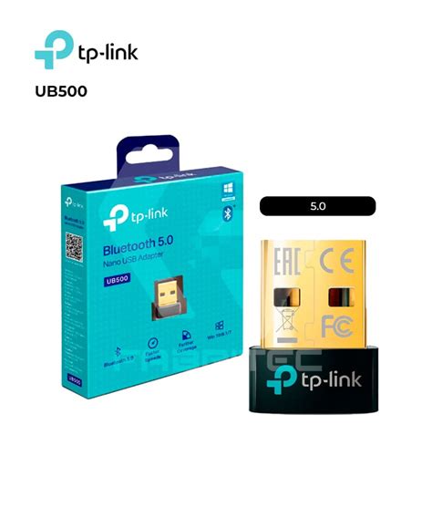 ADAPTADOR TP LINK BLUETOOH USB NANO UB500 5 0 CORPORACION FABRITEC