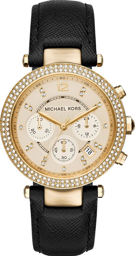 Total 51 Imagen Michael Kors Chronograph Watch Leather Strap Abzlocal Mx