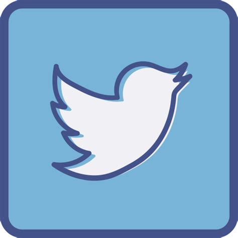 Twitter Icon Outline #321881 - Free Icons Library