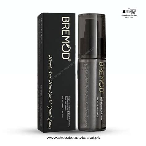 Bremod Anti Hair Loss And Growth Spray Herbal