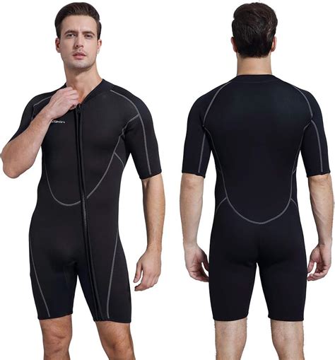 Traje De Neopreno Corto De In Mm Para Hombre De Cuerpo Entero