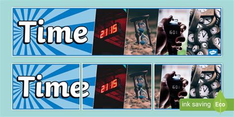 Time Photo Display Banner L Enseignant A Fait Twinkl