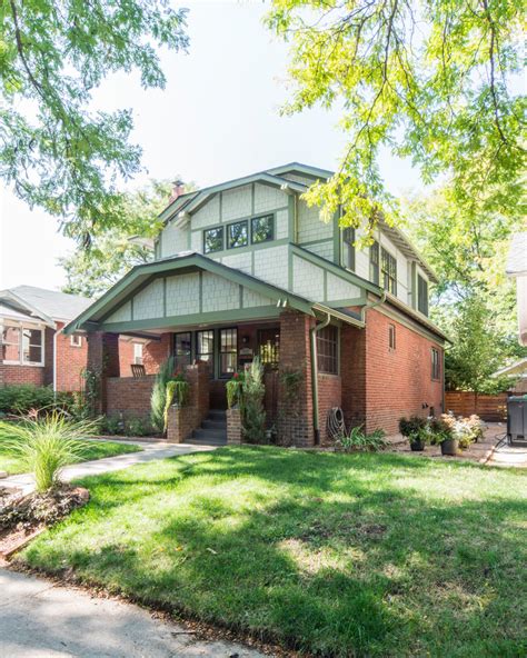 Congress Park Bungalow Pop Top Craftsman Exterior Denver By