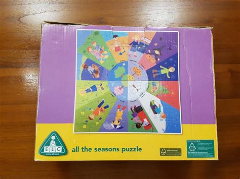 Elc Four Seasons Puzzles Hobbies Toys Toys Games On Carousell