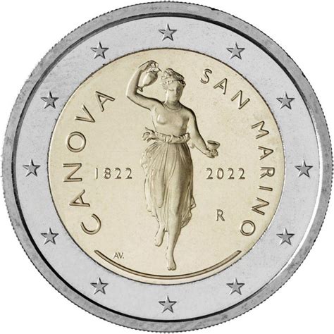 Pi Ce De Monnaie Euro Comm Morative Saint Marin Bu Antonio