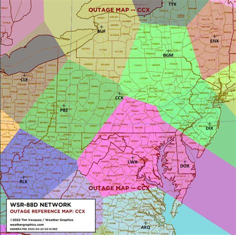 National Weather Service radar in State College under repair