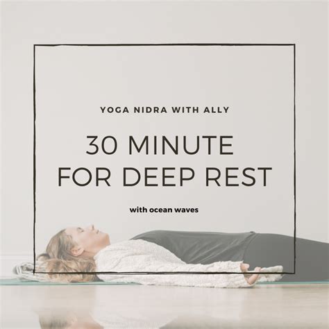 30 Minute Yoga Nidra Nervous System Massage Ally Boothroyd