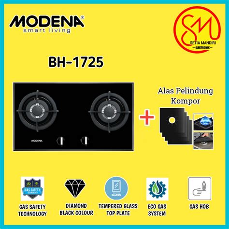 Jual KARGO MODENA CRISTA BH 1725 Kompor Tanam Built In Hob Gas 70