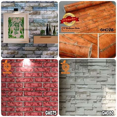 Jual Wallpaper Dinding Ruang Tamu Wallstiker Elegan Wallstiker Aestetic