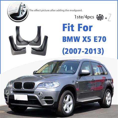 4x For 2007 2013 BMW X5 E70 Fender Splash Guard Mud Flaps Body