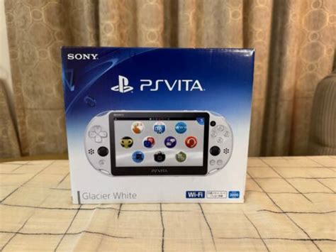 Sony Playstation Ps Vita Slim Glacier White Psv Console Pch