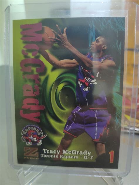 Tracy Mcgrady Rookie Card Z Force Skybox NBA Cards For Sale Hobbies