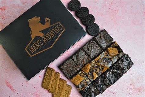 Vegan Brownies Selection Box Delivered Next Day Bear S Brownies