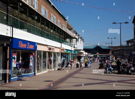 Corby Town Centre Stock Photo Alamy