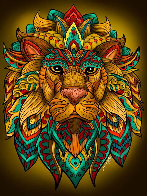 King Of The Jungle Digital Art By Becky Herrera Pixels