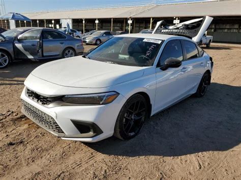 2023 Honda Civic Sport For Sale Az Phoenix Wed Apr 24 2024 Used And Repairable Salvage