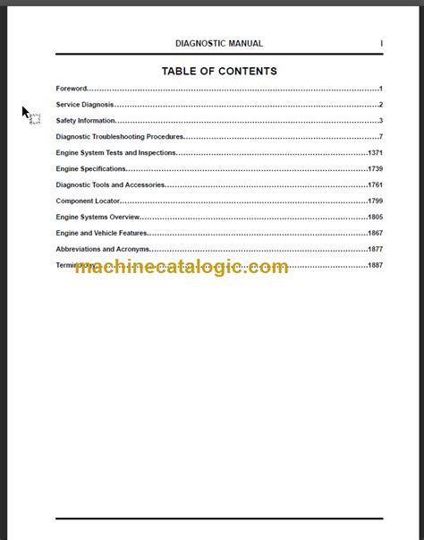 NAVISTAR MAXXFORCE 11 13 ENGINE DIAGNOSTIC MANUAL Machine Catalogic