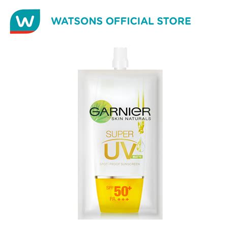 GARNIER Light Complete Super UV Matte Brightening Sunscreen SPF50+ PA ...