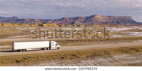 Semi Truck Desert Over 748 Royalty Free Licensable Stock Photos