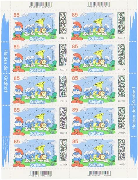 St Ck Eur Cent Postfrische Briefmarken Nassklebend