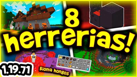 La Mejor Semilla De Minecraft Bedrock Con Las Herrerias M S