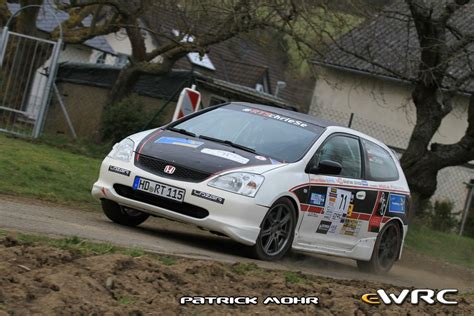 Fleischmann Marco Decker Jonas Honda Civic Type R Ep Adac Rallye