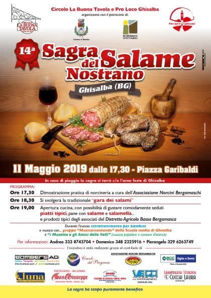 Sagra Del Salame Nostrano A Ghisalba Bg Maggio Unpli Nazionale