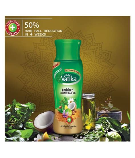 Dabur Vatika Enriched Coconut Hair Oil Ml Pack Of Buy Dabur