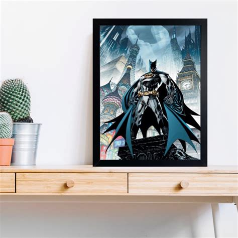 Quadro Decorativo Sala Desenho Super Her I Batman Elo