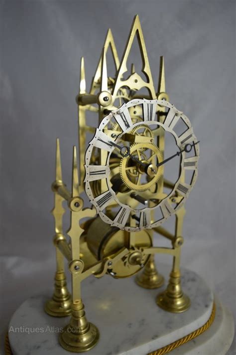 Antiques Atlas Fusee Skeleton Clock