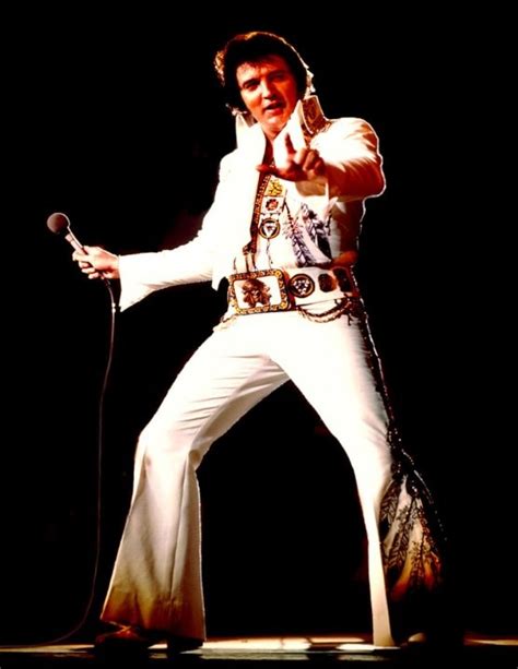 Elvis On Stage In 1975