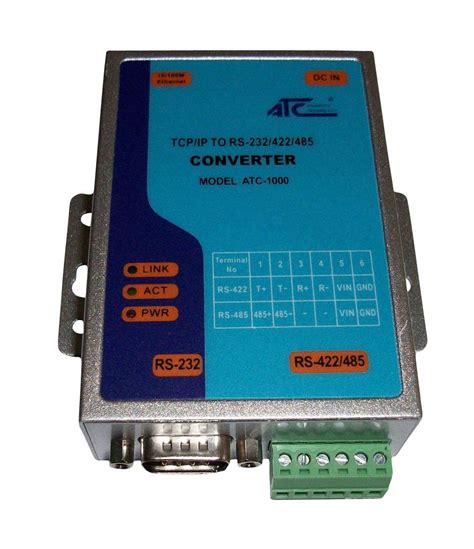 Atc ONETAK TCP IP Ethernet To Serial RS232 RS485 RS422 Converter