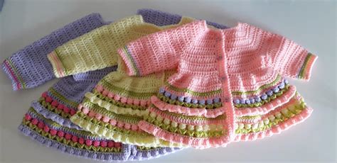 Crochet Cardigan For A Baby Girl - Crochet Ideas