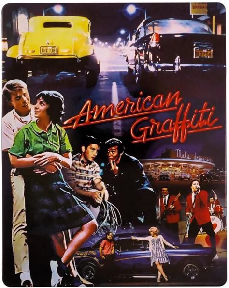 Film Blu ray American Graffiti Amerykańskie graffiti steelbook Blu