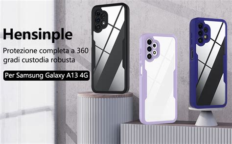 Hensinple Cover Per Samsung Galaxy A Non Per G Cover Samsung A