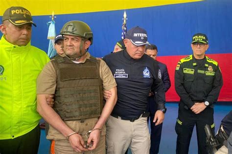 Colombia extradita a EE UU al líder del Clan del Golfo alias Otoniel