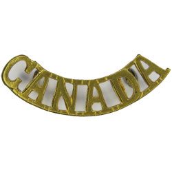 Canada Officers Pattern Shoulder Title Ww Shoulder Title