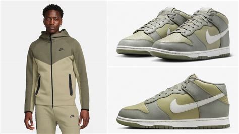 Nike Dunk Mid Dark Stucco Neutral Olive Sneakerfits