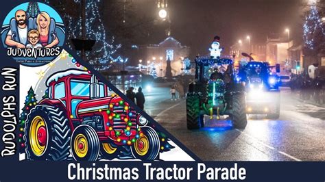 Rudolph S Run Christmas Tractor Drive West Yorkshire YouTube