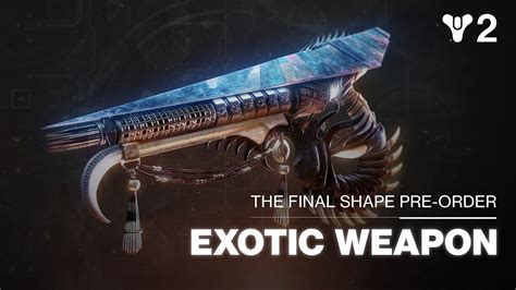 Destiny The Final Shape Tessellation Fusion Rifle Pre Order Uk