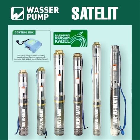 Jual Wasser Submersible Pompa Satelit Inch Hp Sd P K Kabel