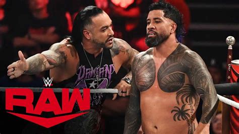 Wwe Raw Jey Uso Rejects Judgement Day Lynch Retains Nxt Title