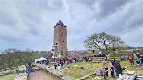 Familiennachmittag Auf Der Oberburg Giebichenstein Es Wird Fladenbrot