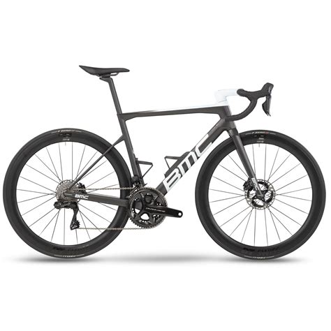 BMC TEAMMACHINE SLR FIVE Carbon Rennrad 2023 Arctic Silver Black