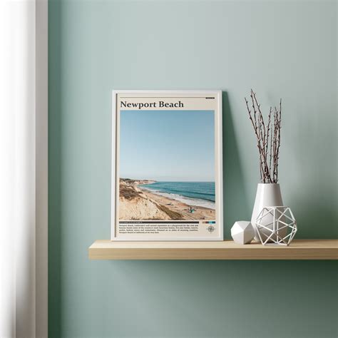 Newport Beach Print Newport Beach Wall Art Newport Beach Poster