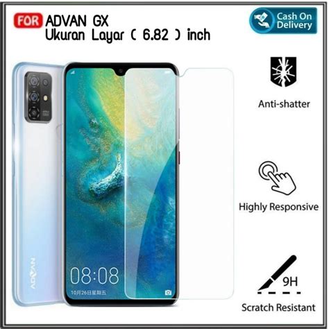 Jual ADVAN GX G9 PRO PERFECTO G5 ELITE G9 G5 G3 PRO Tempered Glass