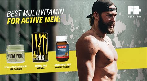 The Best Best Multivitamin For Active Men Fit Nutrition Fit