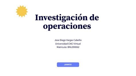 Investigacion De Operaciones Actividad